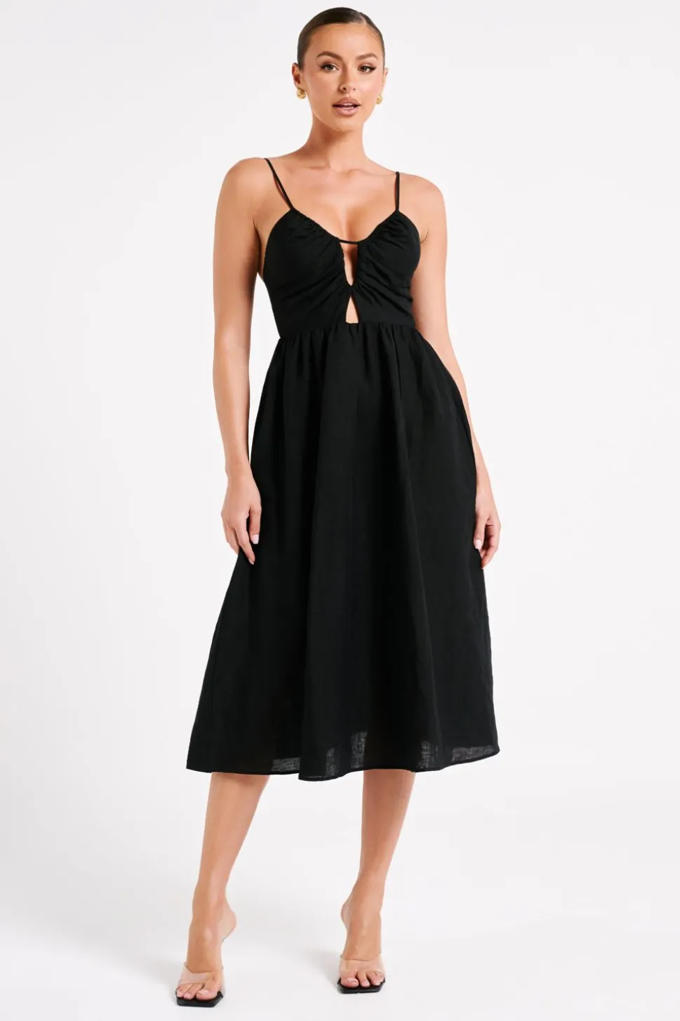 Women MESHKI Midi Dresses<Magdelena