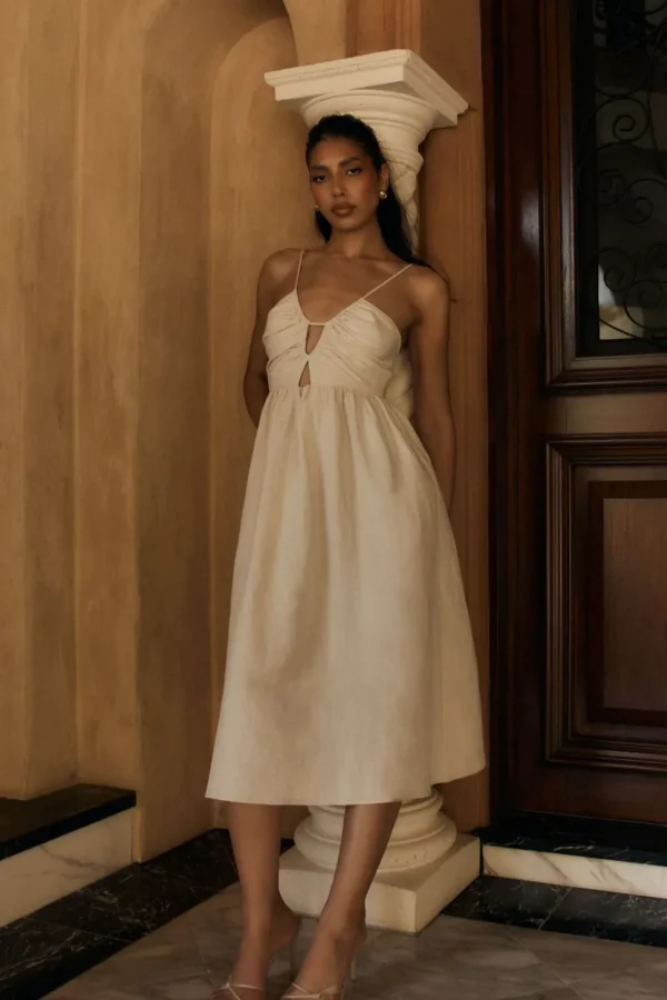 Women MESHKI Midi Dresses<Magdelena