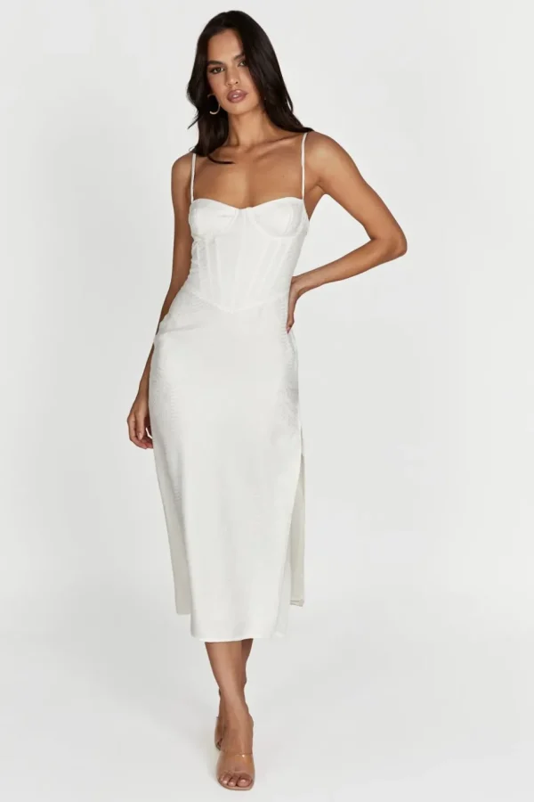 maggie_4-1.webp Women MESHKI Midi Dresses<Maggie