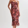 makayla_3.webp Women MESHKI Midi Dresses<Makayla