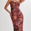 makayla_6.webp Women MESHKI Midi Dresses<Makayla