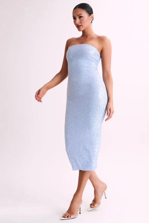 nevada_8.webp Women MESHKI Midi Dresses<Nevada