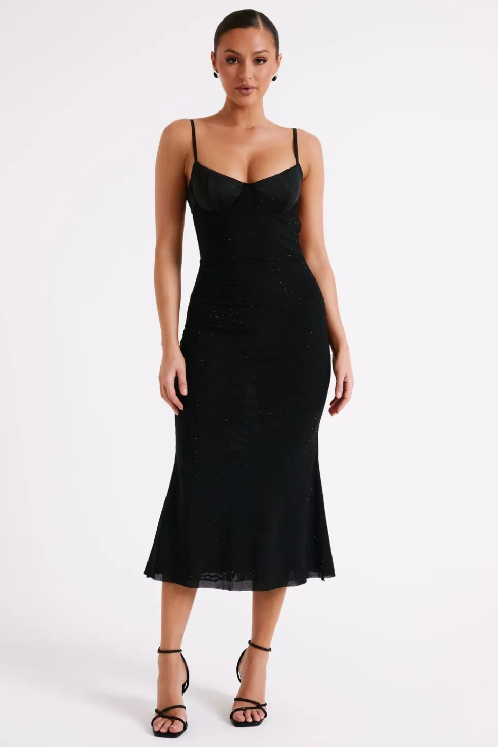 novah_0.webp Women MESHKI Midi Dresses<Novah