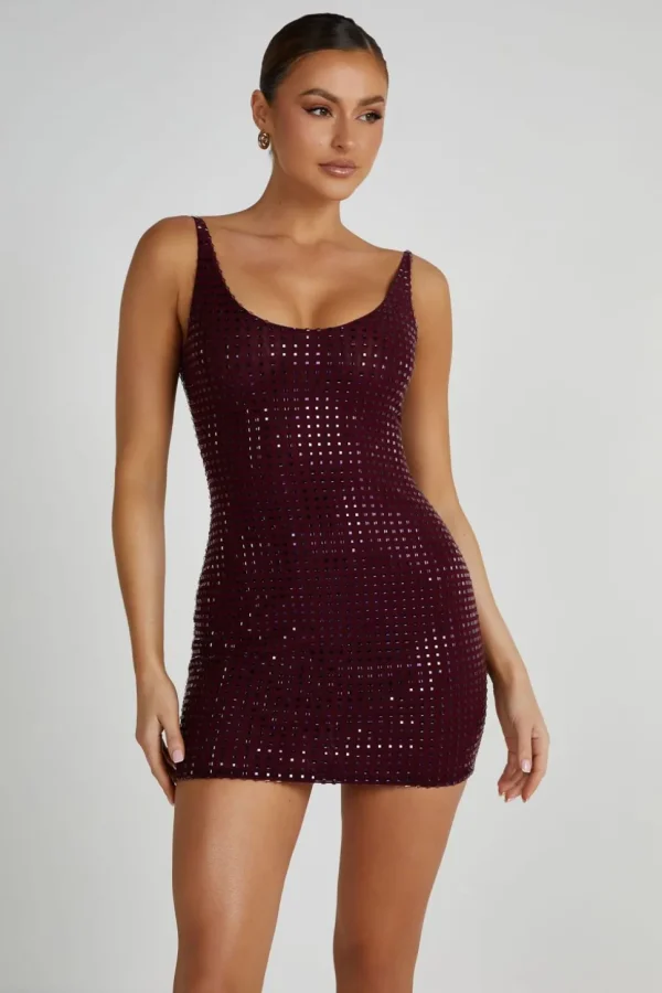 presley_3.webp Women MESHKI Mini Dresses<Presley