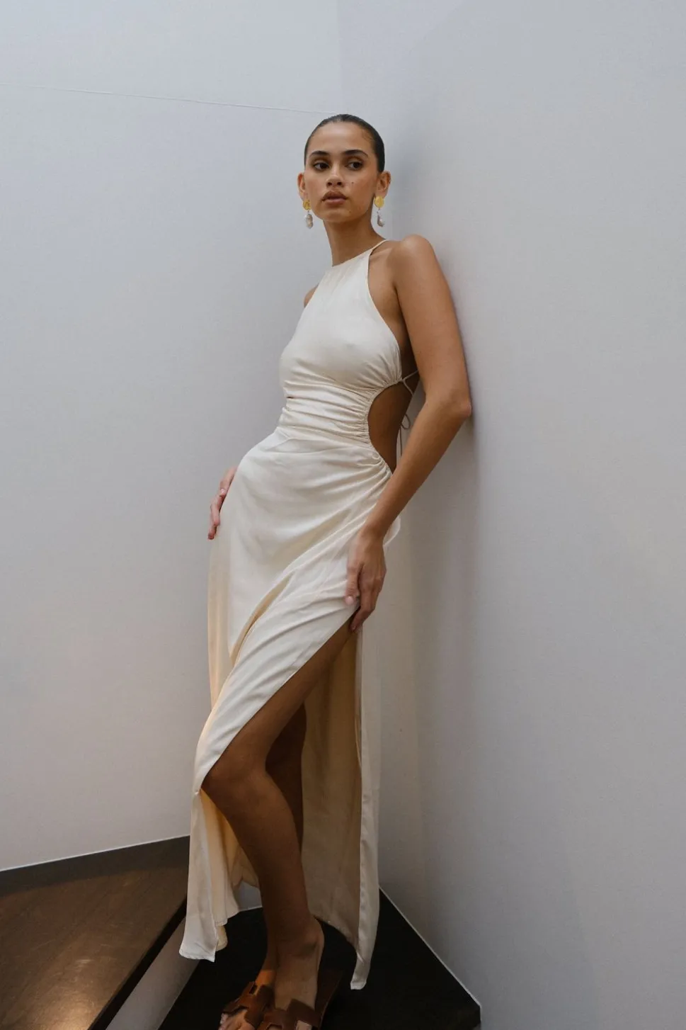 rosalina_0-1.webp Women MESHKI Midi Dresses<Rosalina