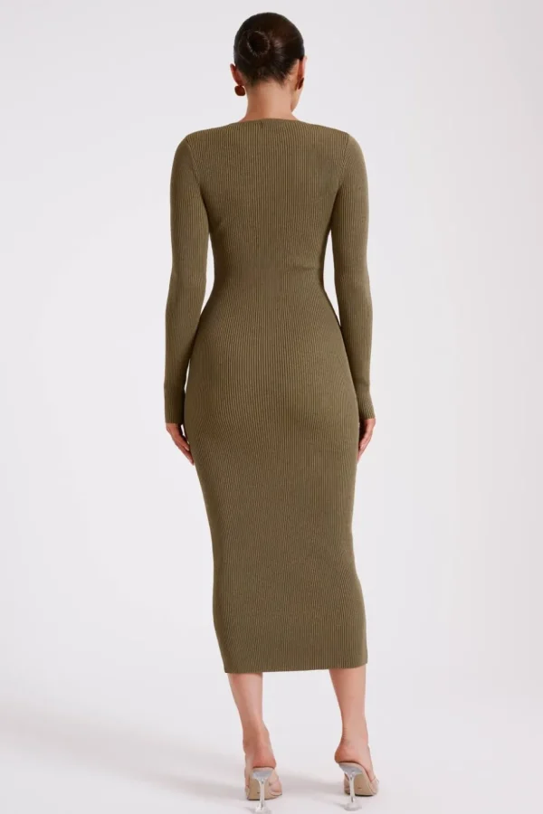 rowen_2-2.webp Women MESHKI Midi Dresses<Rowen