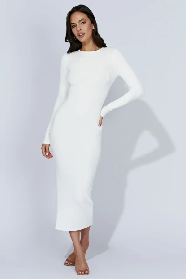 rowen_4-1.webp Women MESHKI Midi Dresses<Rowen