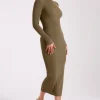 rowen_5-2.webp Women MESHKI Midi Dresses<Rowen
