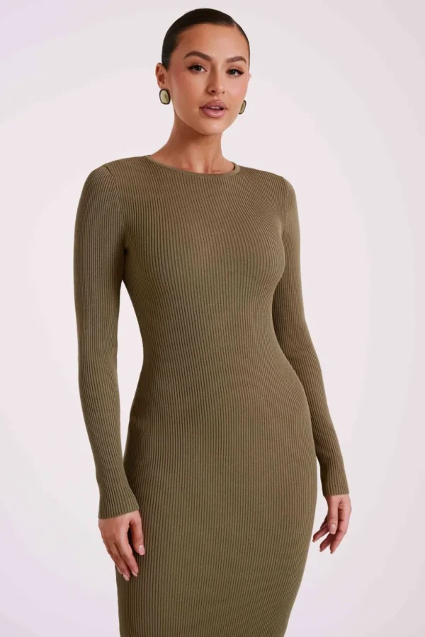 rowen_7-1.webp Women MESHKI Midi Dresses<Rowen