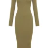 rowen_9.webp Women MESHKI Midi Dresses<Rowen