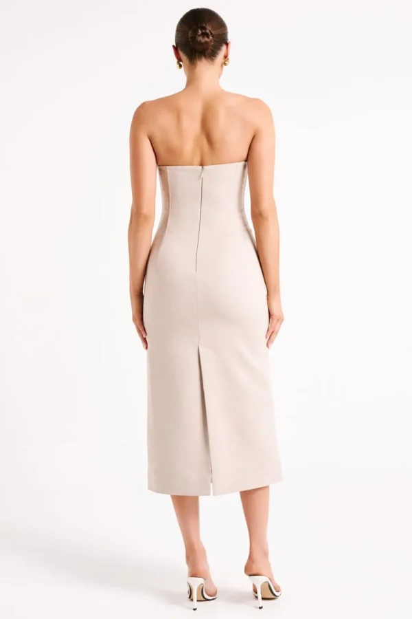 Women MESHKI Midi Dresses<Sable