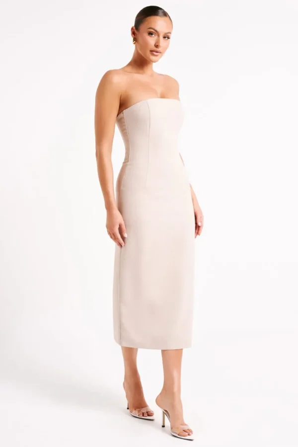 Women MESHKI Midi Dresses<Sable