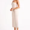 Women MESHKI Midi Dresses<Sable