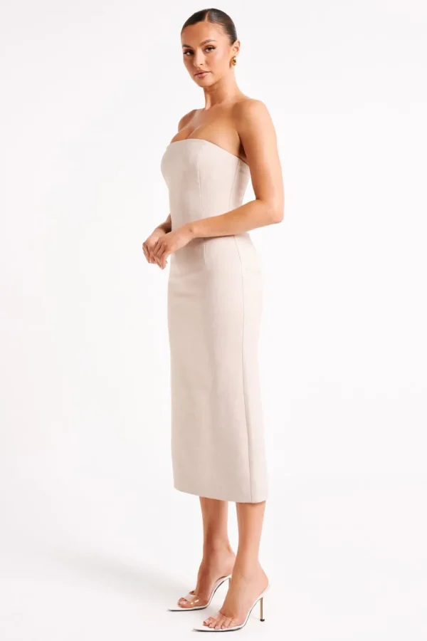 Women MESHKI Midi Dresses<Sable