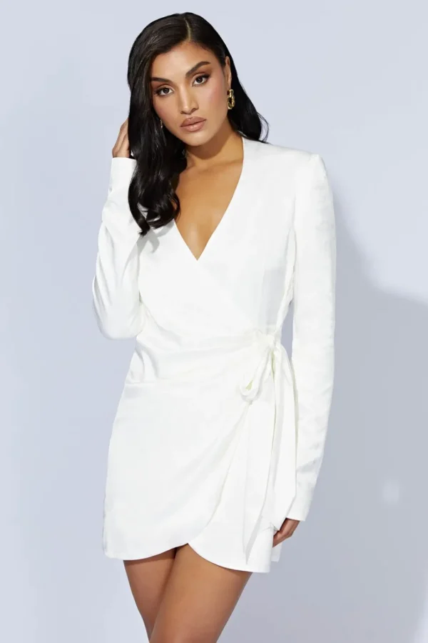saira_4-2.webp Women MESHKI Mini Dresses<Saira