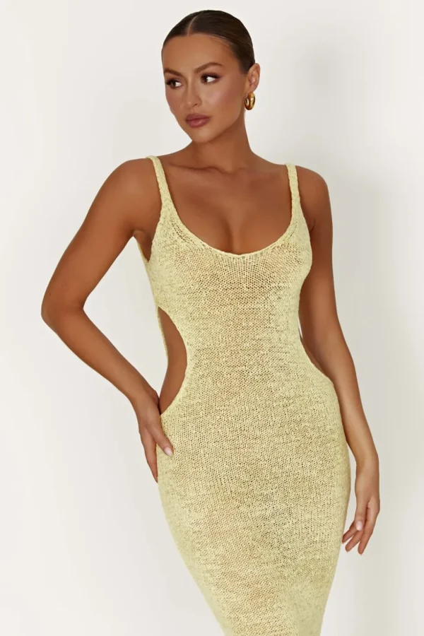 shae_3-2.webp Women MESHKI Midi Dresses<Shae