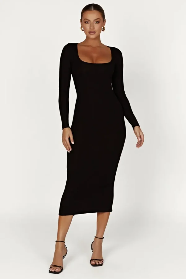 sierra_0-3.webp Women MESHKI Midi Dresses<Sierra
