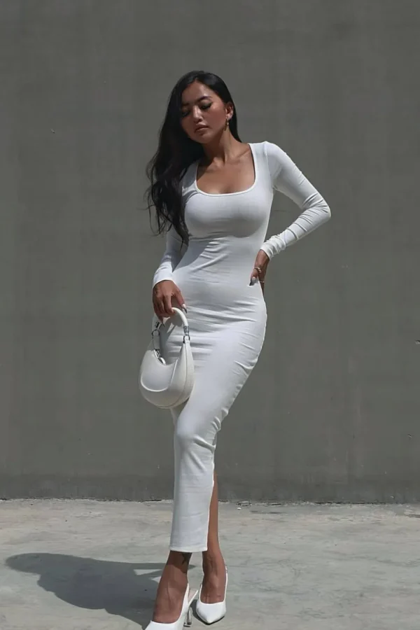 sierra_0-5.webp Women MESHKI Midi Dresses<Sierra
