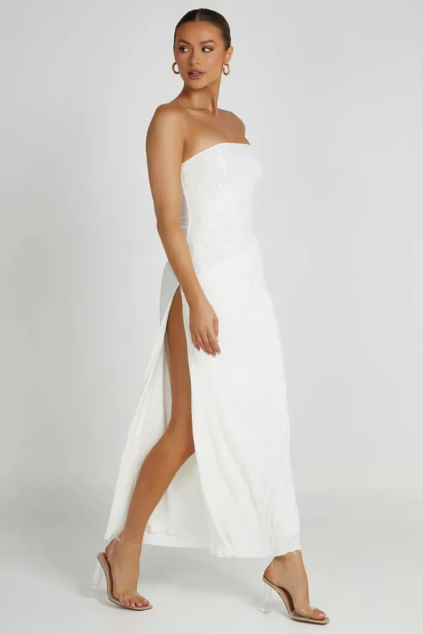 skye_3.webp Women MESHKI Midi Dresses<Skye