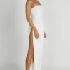 skye_4.webp Women MESHKI Midi Dresses<Skye
