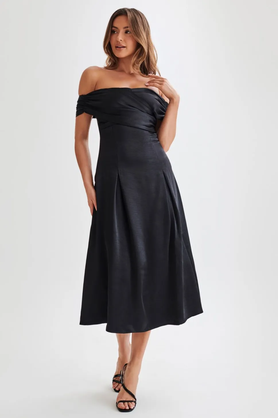 sofie_0-1.webp Women MESHKI Midi Dresses<Sofie