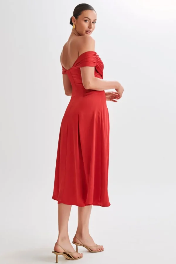sofie_3.webp Women MESHKI Midi Dresses<Sofie