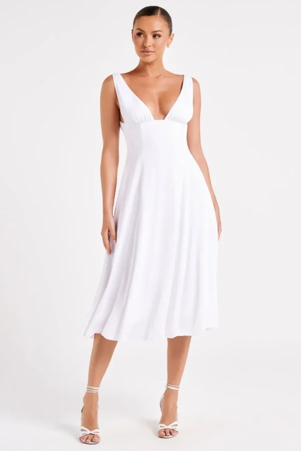 soledad_4.webp Women MESHKI Midi Dresses<Soledad
