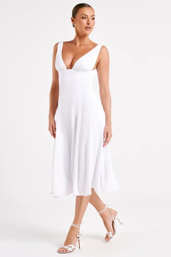 soledad_8.webp Women MESHKI Midi Dresses<Soledad