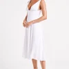 soledad_9.webp Women MESHKI Midi Dresses<Soledad