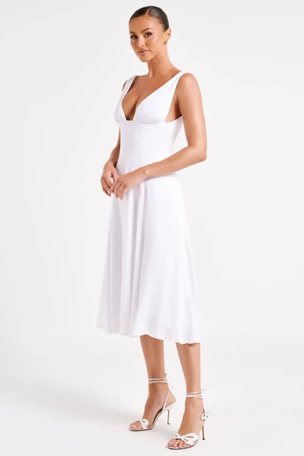 soledad_9.webp Women MESHKI Midi Dresses<Soledad