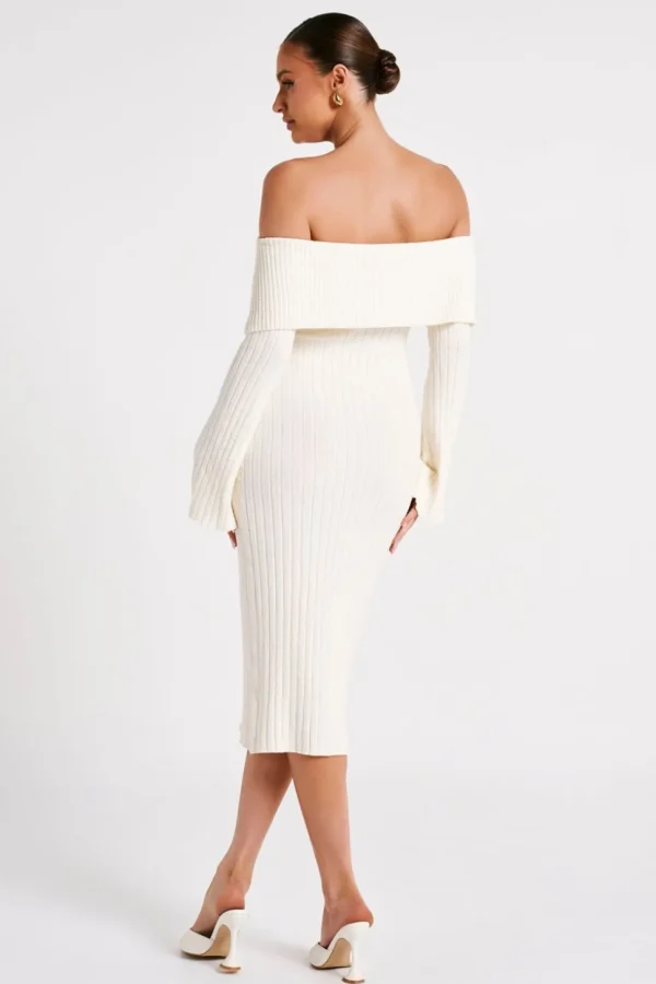 stefania_1-2.webp Women MESHKI Midi Dresses<Stefania