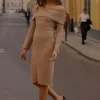 Women MESHKI Midi Dresses<Stefania