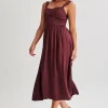 thandi_3-1.webp Women MESHKI Midi Dresses<Thandi