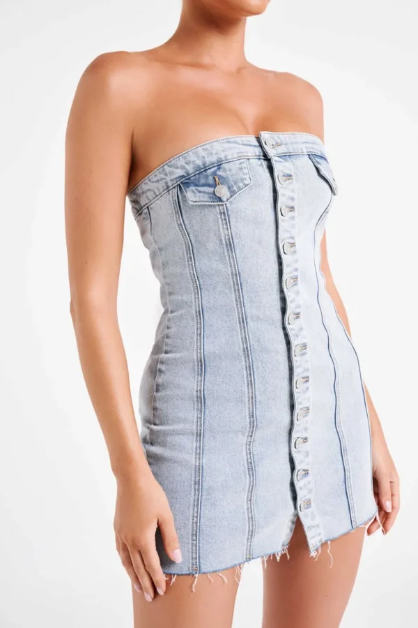Women MESHKI Denim<Tiani