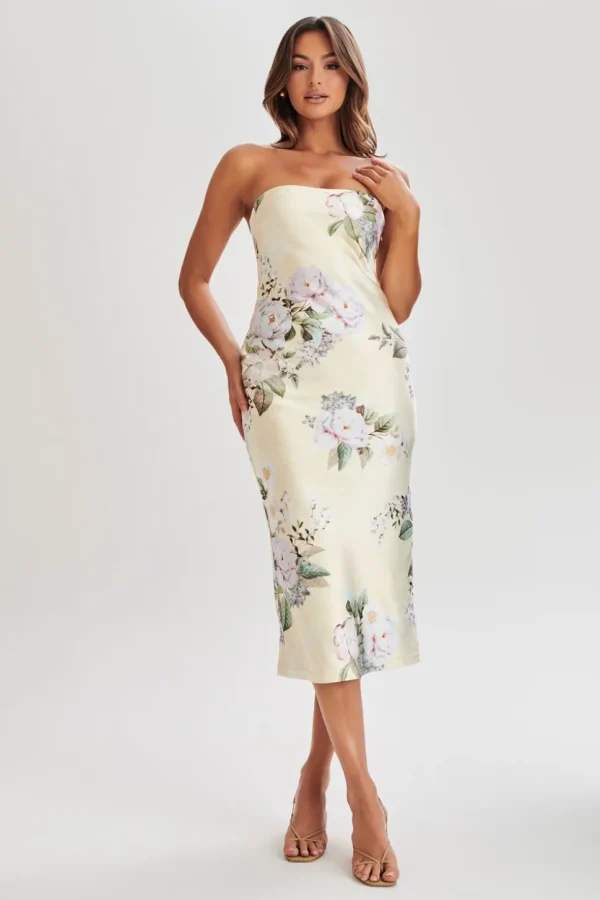 tyler_3.webp Women MESHKI Midi Dresses<Tyler