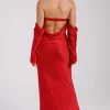 vee_1-1.webp Women MESHKI Midi Dresses<Vee