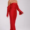 vee_3-1.webp Women MESHKI Midi Dresses<Vee